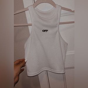 OFF WHITE DUPE TANK